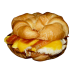 BACON EGG N CHEESE ON CROSAINT BACON EGG N CHEESE ON CROSAINT